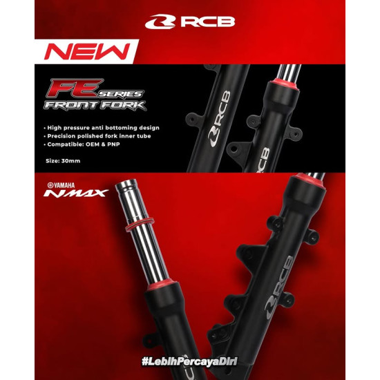 SHOCK DEPAN RCB N-MAX BLACK