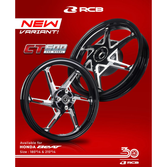 VELG RCB CT600 BEAT BLACK