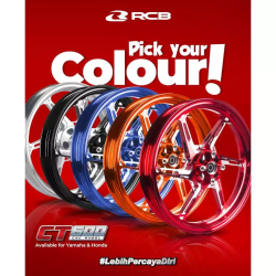 VELG RCB CT600 CNC BEAT RED