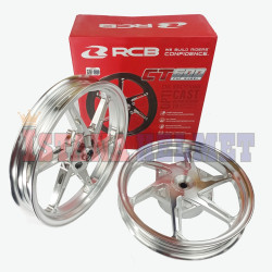 VELG RCB CT600 CNC BEAT SILVER