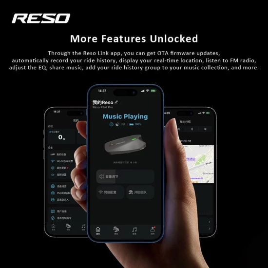RESO PILOT PRO INTERCOM HEADSET