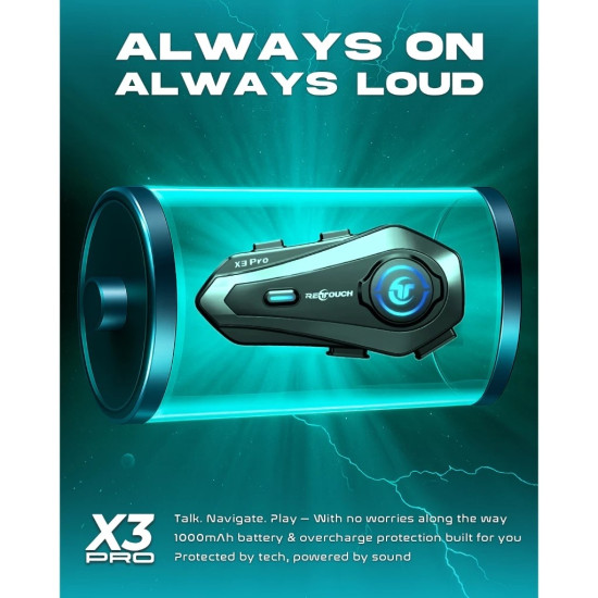 RETOUCH INTERCOM BT HEADSET X3 PRO