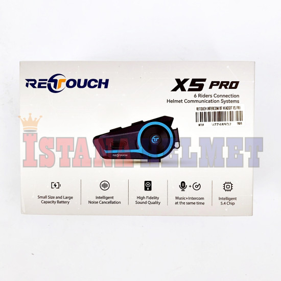RETOUCH INTERCOM BT HEADSET X5 PRO