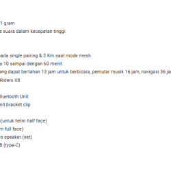 RETOUCH MESH INTERCOM BT HEADSET X8