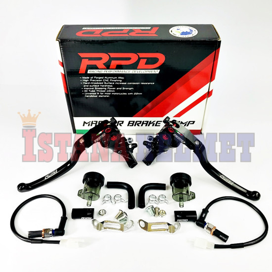 MASTER REM RPD SET GENESIS 17/16MM BK/RD (GP)