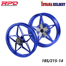 VELG RPD COSMOS CLICK125 BLUE (GP)