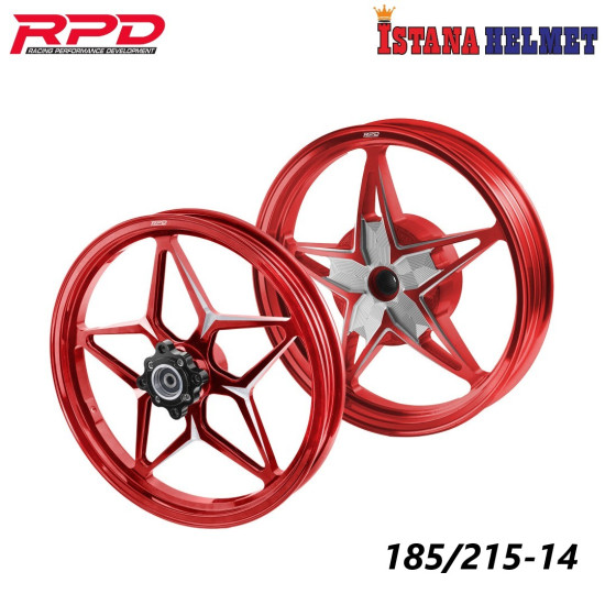 VELG RPD COSMOS CLICK125 RED (GP)