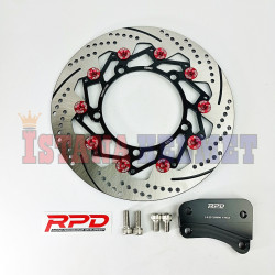 X-MAX PIRINGAN DISK RPD TORNADO 298MM BK/RD