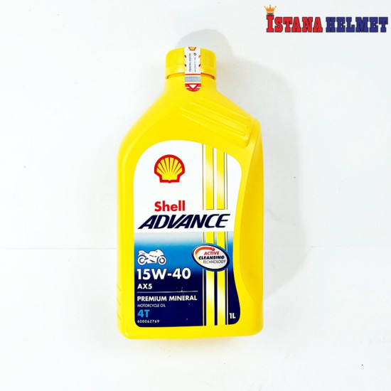 OLI SHELL ADV 4T AX5 15W-40 1L