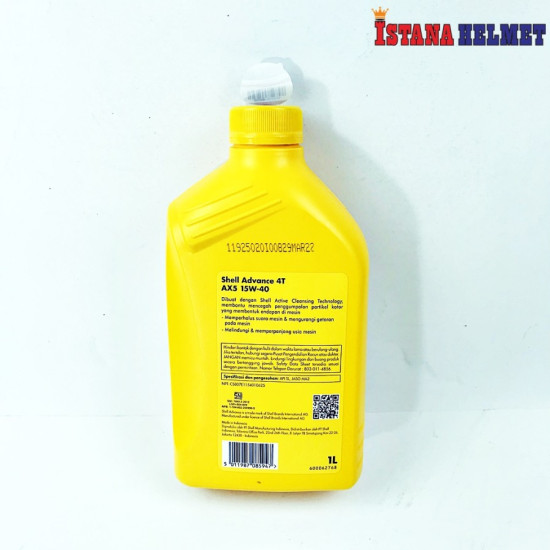 OLI SHELL ADV 4T AX5 15W-40 1L