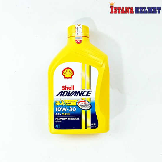 OLI SHELL ADV 4T AX5 SCOOTER 10W-30 0,8L