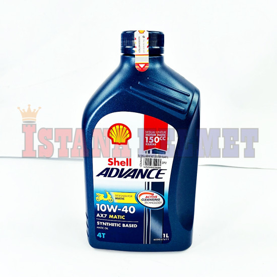 OLI SHELL ADV 4T AX7 SCOOTER 10W-40 1L