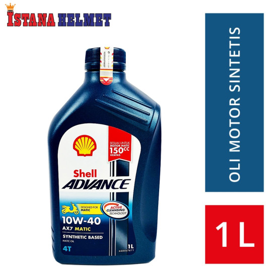 OLI SHELL ADV 4T AX7 SCOOTER 10W-40 1L