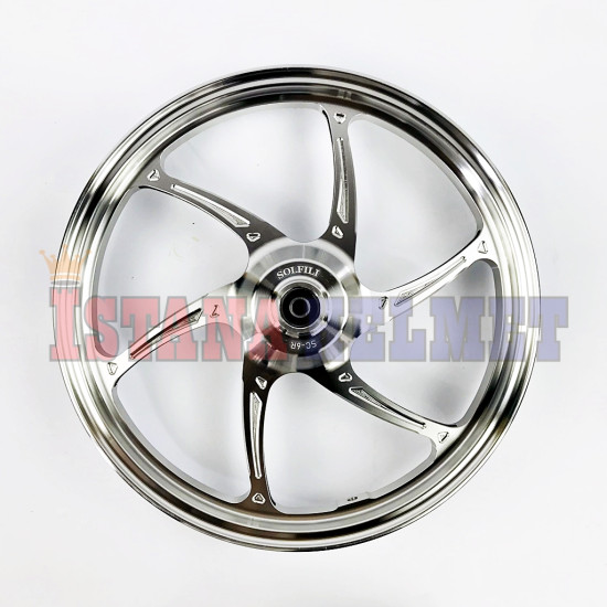 VELG SOLFILI SC-6R CLICK 125 SILVER