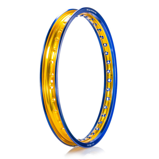 RIM TDR 140-17 W MIRROR BLUE/GOLD