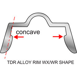 RIM TDR 140-17 W RED MATT