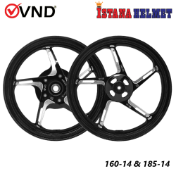 VELG VND AK-550 CLICK 125 BLACK (GP)