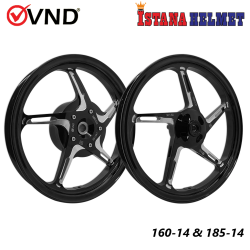 VELG VND AK-550 CLICK 125 BLACK (GP)