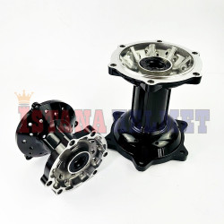 TROMOL SET WR 36H WW BLACK (PT)