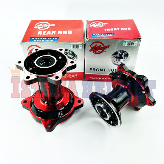 TROMOL SET+PIR KLX 36 WW BK/RD DB (PT)