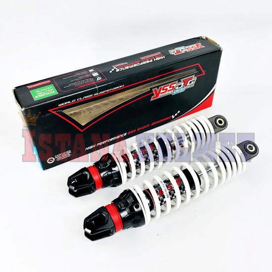 AEROX SHOCK YSS DTG BK/WH