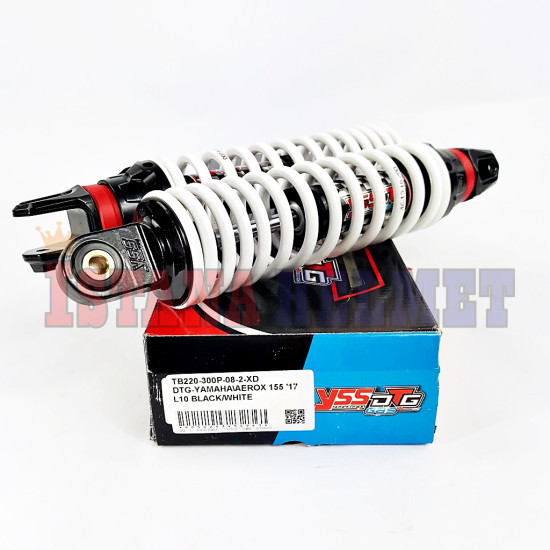 AEROX SHOCK YSS DTG BK/WH