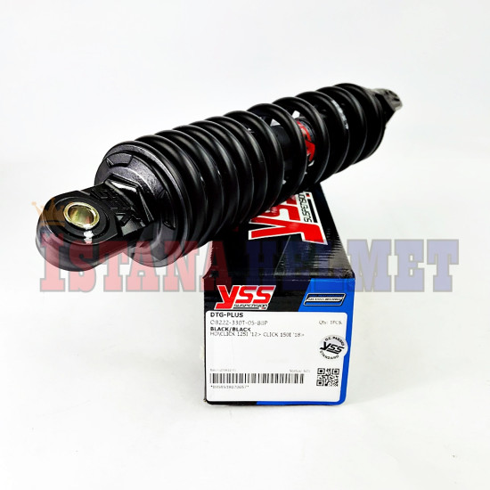 CLICK 125 Fi SHOCK YSS DTG EVO BK/BK