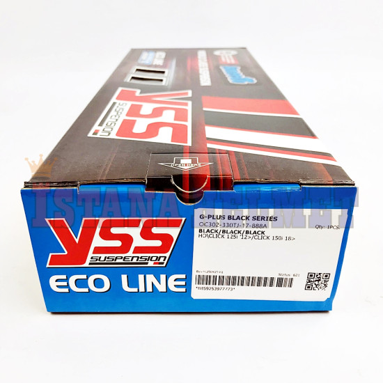 CLICK 125 Fi SHOCK YSS G+ BLACK SERIES