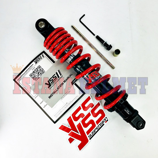 MIO SHOCK YSS DTG EVO BK/RD