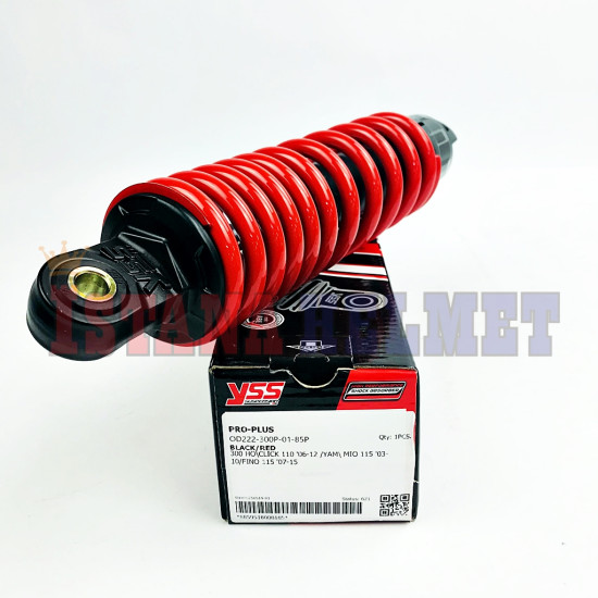 MIO SHOCK YSS PRO+ BK/RD MIO SHOCK YSS PRO+ BK/RD
