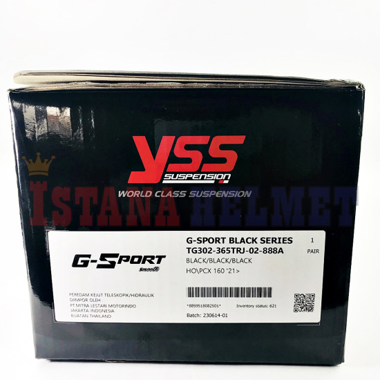 PCX160 SHOCK YSS G SPORT SMOOTH BS+TOPI